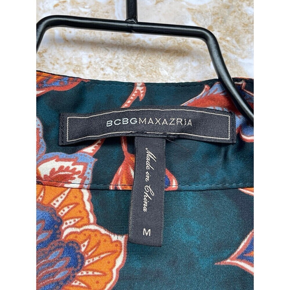 BCBGMAXAZRIA Floral Wrap Dress size medium - Picture 5 of 12
